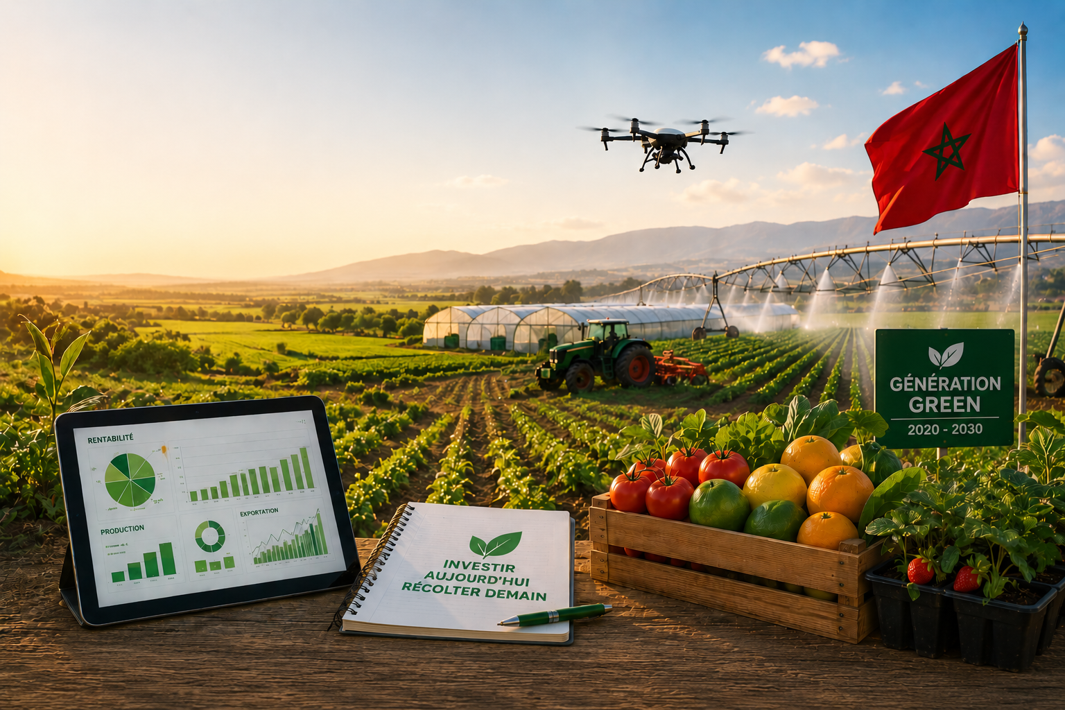 Investir dans l’agriculture au Maroc : Guide complet pour réussir